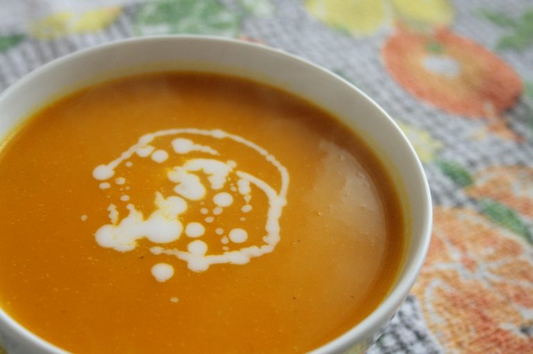 spiced pumpkin soup
