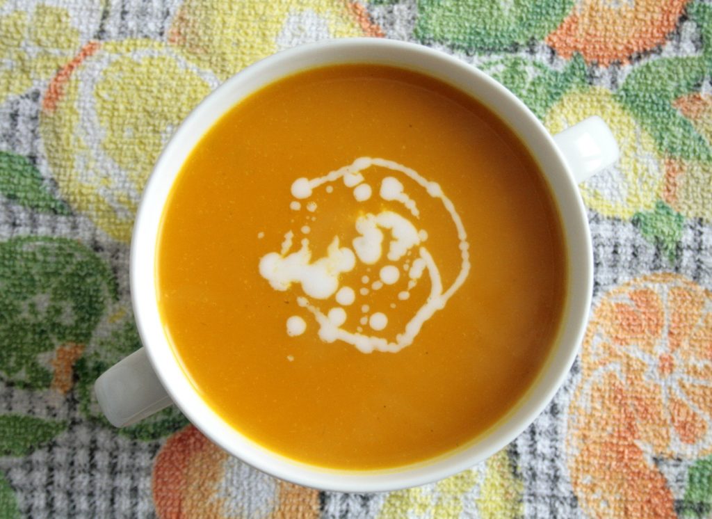 spiced pumpkin soup