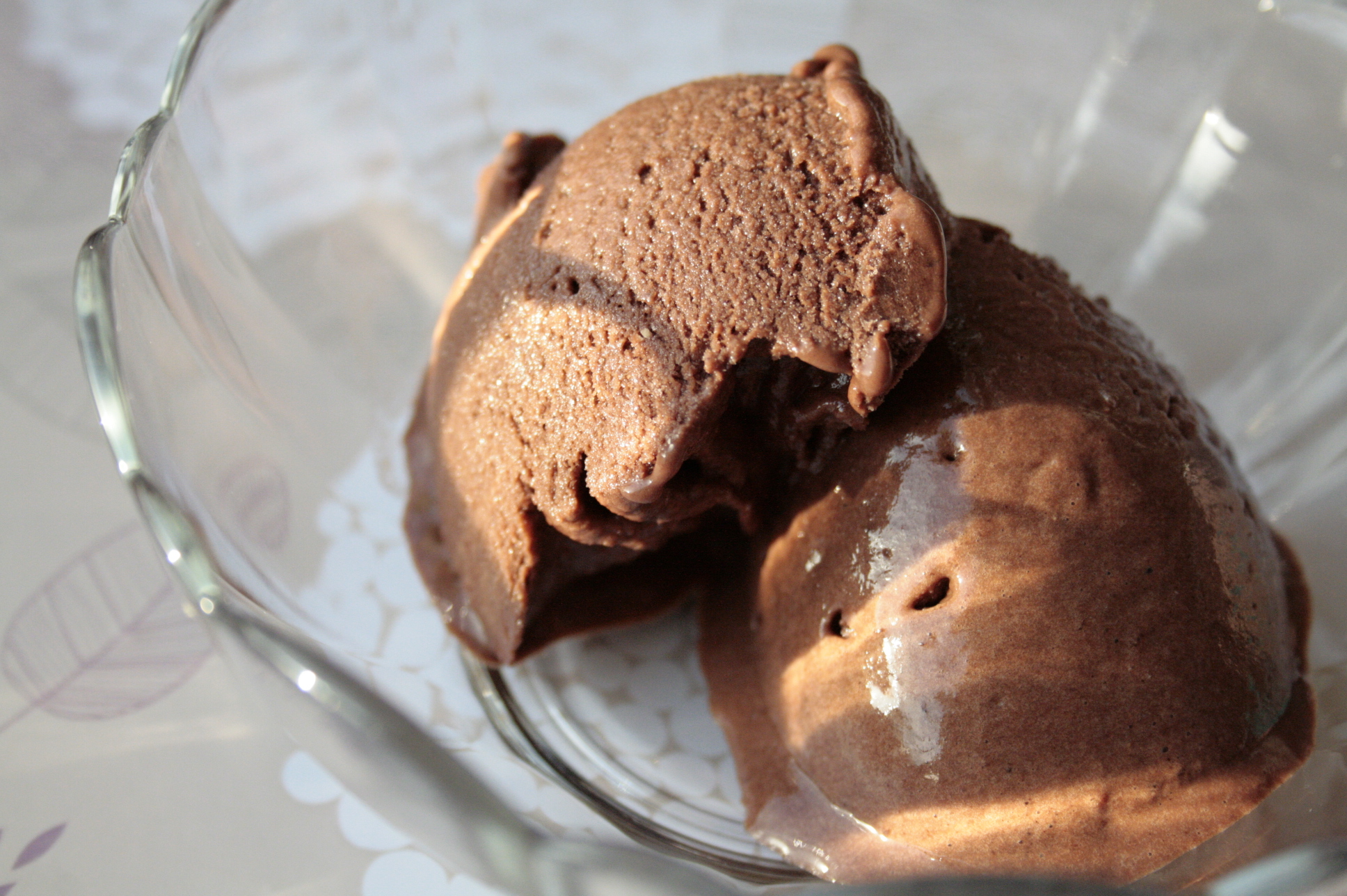Low FODMAP banana chocolate ice cream Fit FODMAP Foodie