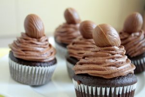 Easter Chocolate Cupcakes