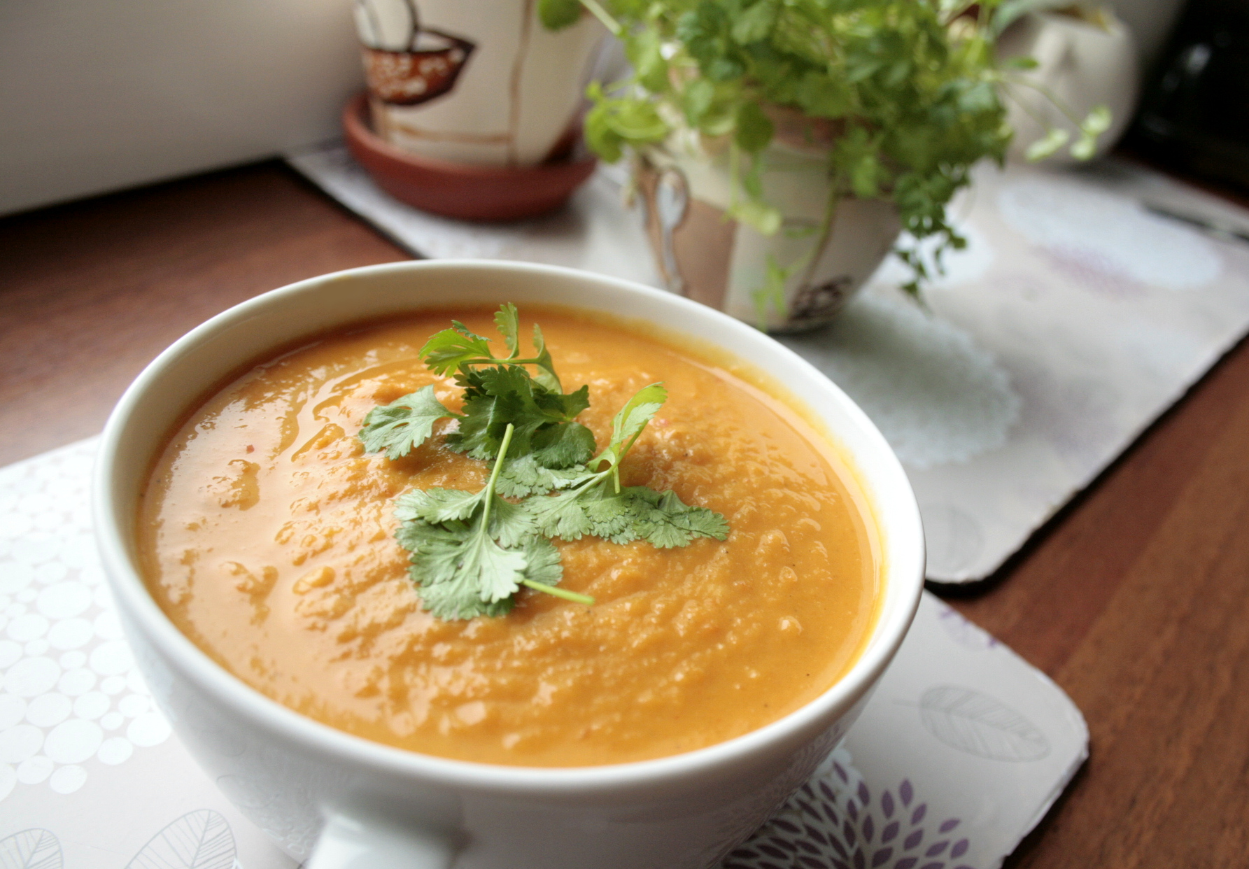 Low FODMAP Sweet creamy vegetable soup Fit FODMAP Foodie
