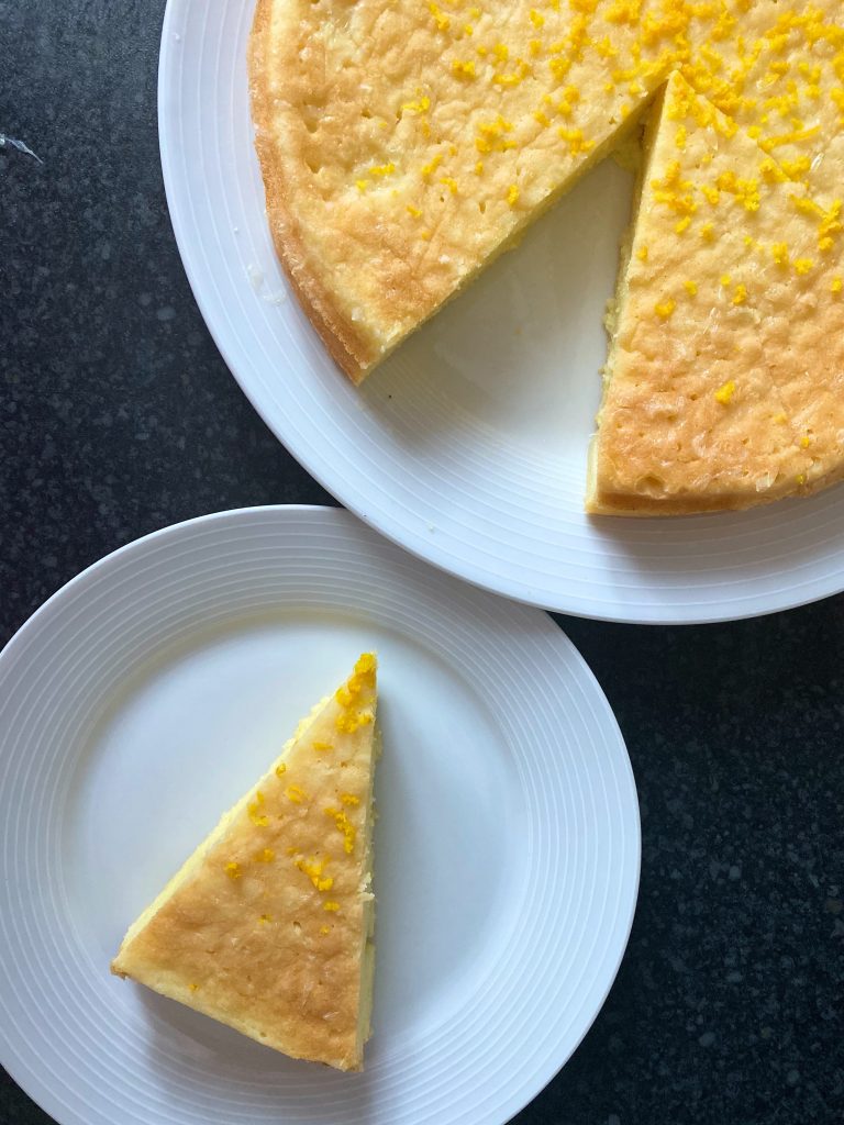 Gluten Free Lemon Drizzle Cake (Low FODMAP)