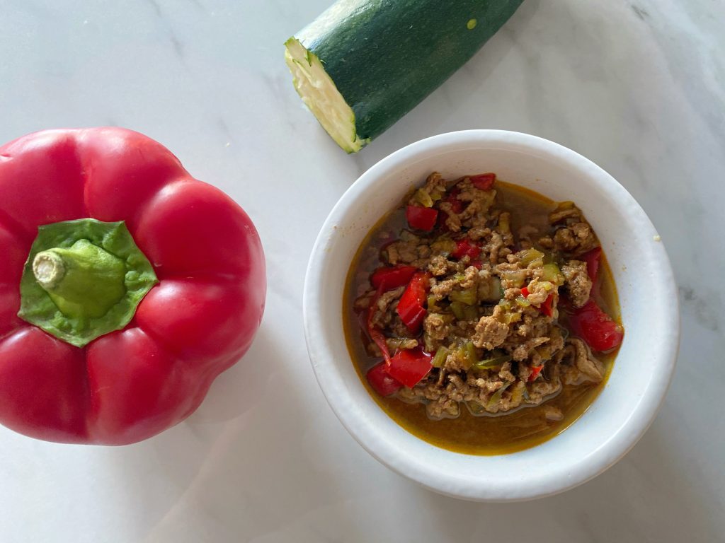 Minced Beef and Peppers (Low FODMAP)