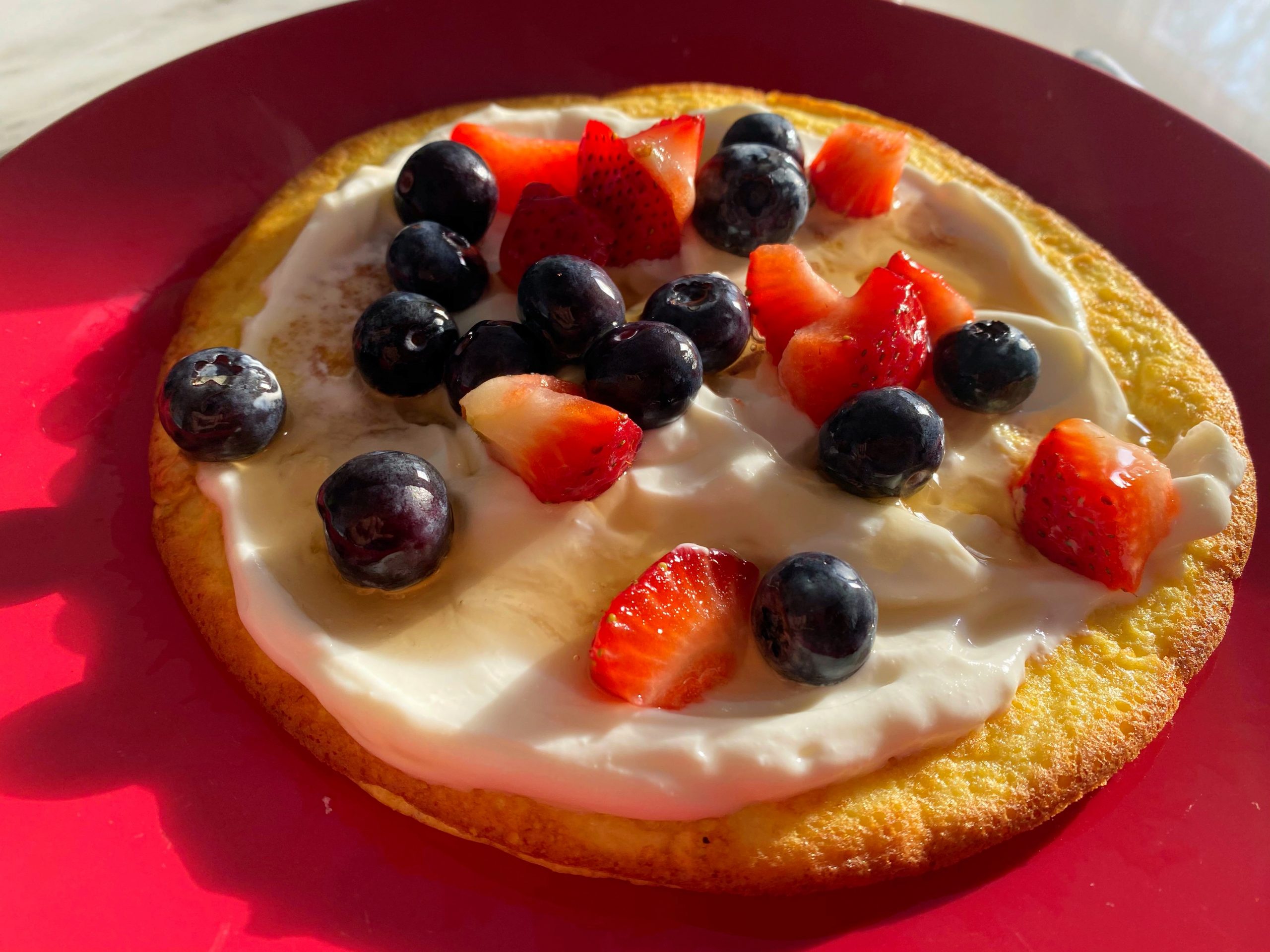 Sweet Omelette with Berries (Low FODMAP) Fit FODMAP Foodie